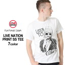 カート・コバーン Tシャツ 半袖 メンズ プリント｜大きいサイズ USAモデル ニルヴァーナ LIVE NATION ライブネーション｜半袖Tシャツ バンドT ロゴT ミュージック