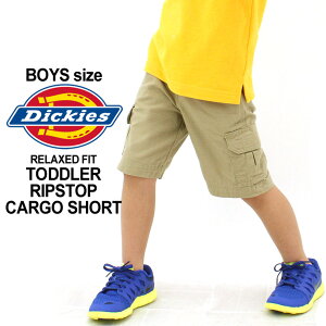 [キッズ] ディッキーズ ボーイズ ハーフパンツ リップストップ KR212｜USAモデル Dickies Boys｜ズボン ワークパンツ カーゴパンツ 子供 男の子 女の子 ダンス 衣装 ヒップホップ 【W】