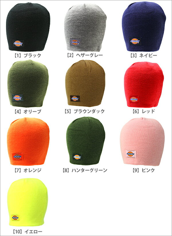【送料299円】 Dickies ディッキーズ ニットキャップ メンズ ビーニー ニット帽 ブランド アメカジ キャップ (USAモデル)