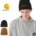 【送料無料】 Carhartt カーハート 帽子 ニット帽 ニットキャップ メンズ レディース 104068 USAモデル【メール便可】【W】【COP】