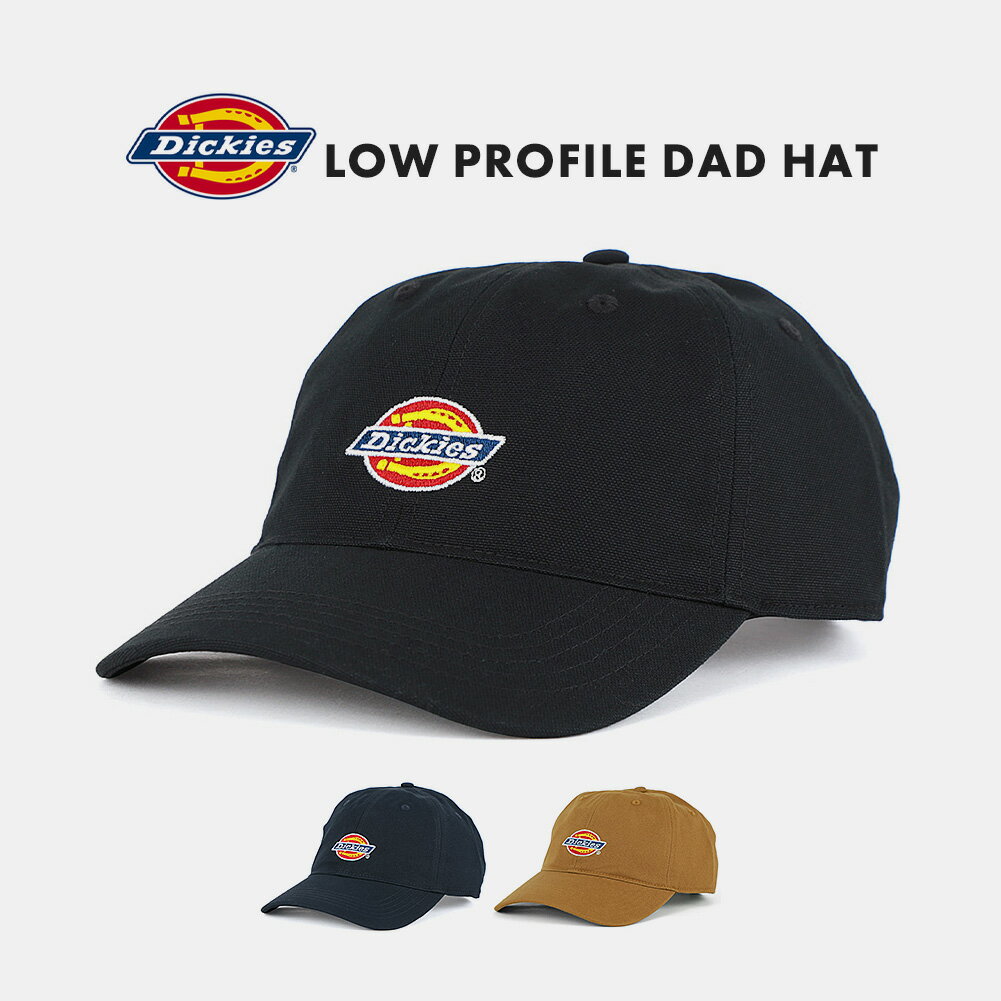 Rakuten - 【送料無料】 Dickies ディッキーズ キャップ 帽子 ベースボールキャップ メンズ 夏 日焼け防止 紫外線防止 ロゴ 刺繍 ワンポイント おしゃれ ブランド アメカジ カジュアル ストリート USAモデル【COP】