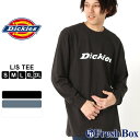 【送料無料】 Dickies ディッキーズ ロンT 長袖Tシャツ クルーネック メンズ WL45B USAモデル 大きいサイズ【メール便可】【COP】