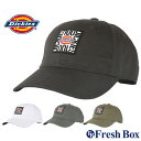 Dickies ディッキーズ キャップ 帽子 メンズ レディース ツイル ロゴラベル WH100 USAモデル ベースボールキャップ 100周年記念 アメカジ【COP】