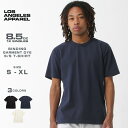  ロサンゼルスアパレル Tシャツ 半袖 8.5オンス 厚手 無地 メンズ レディース ヘビーウェイト ガーメントダイ Garment Dye 1203GD USAモデル ロスアパ LOS ANGELES APPAREL 半袖Tシャツ 大きいサイズ