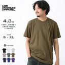  ロサンゼルスアパレル Tシャツ 半袖 無地 4.3オンス 薄手 メンズ レディース 20001 USAモデル ロスアパ LOS ANGELES APPAREL XL 半袖Tシャツ 大きいサイズ ブランド アメカジ 米国製 アメリカ製 MADE IN USA