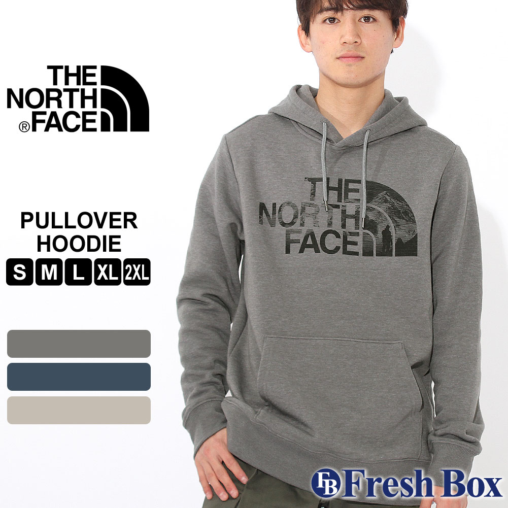 【ブラックフライデー限定SALE】 ノースフェイス パーカー プルオーバー メンズ ロゴ 裏起毛 NF0A3X6C USAモデル THE NORTH FACE スウェット 大きいサイズ ブランド アウトドアのサムネイル