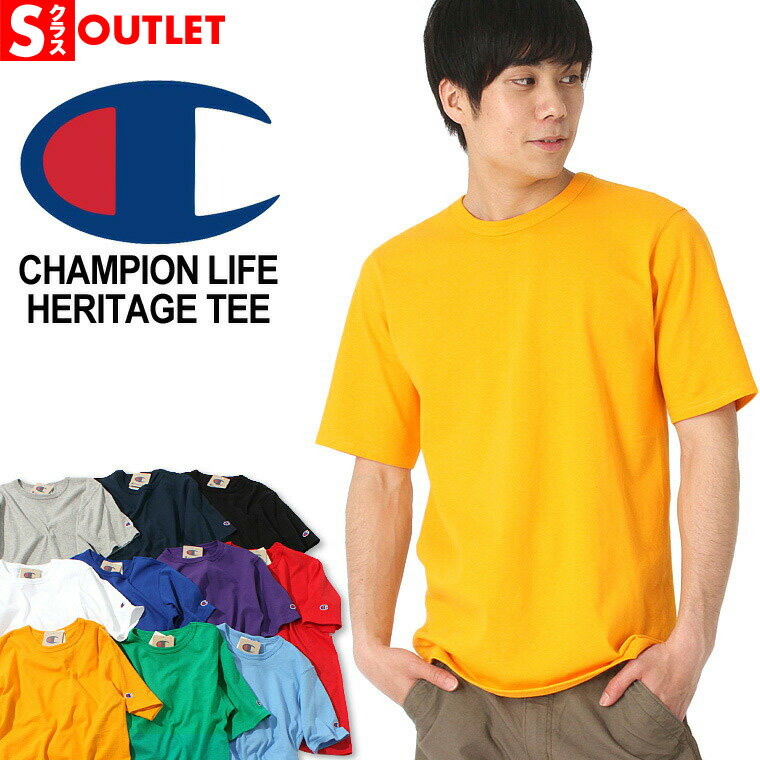 【送料無料】 【Sランク】 アウトレット 在庫処分｜返品・交換・キャンセル不可｜チャンピオン Champion Tシャツ メンズ 半袖 ブランド gt19-549314【メール便可】