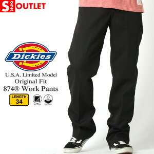 アウトレットセール 返品・交換・キャンセルは不可 │ Dickies ディッキーズ 874 レングス34 dickies 874 ワークパンツ メンズ 大きいサイズ メンズ パンツ 夏 ボトムス 夏 股下34 (USAモデル)