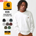 【送料無料】 【Sランク】 アウトレット 在庫処分|返品・交換・キャンセル不可|Carhartt カーハート ロンt メンズ ≪U.S.Aモデル≫ (carha...