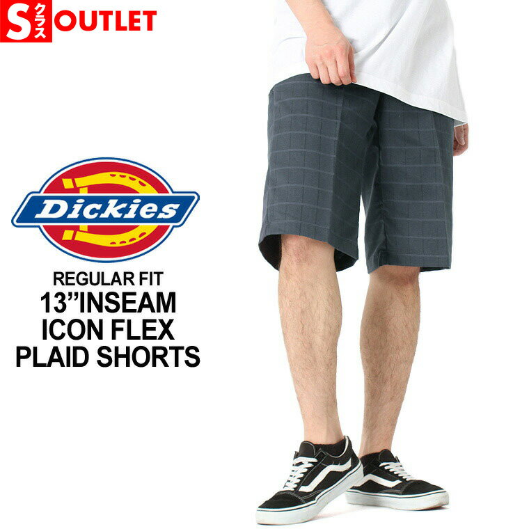 【送料無料】 【Sランク】 アウトレット 在庫処分｜返品 交換 キャンセル不可｜Dickies ディッキーズ ハーフパンツ メンズ チェック