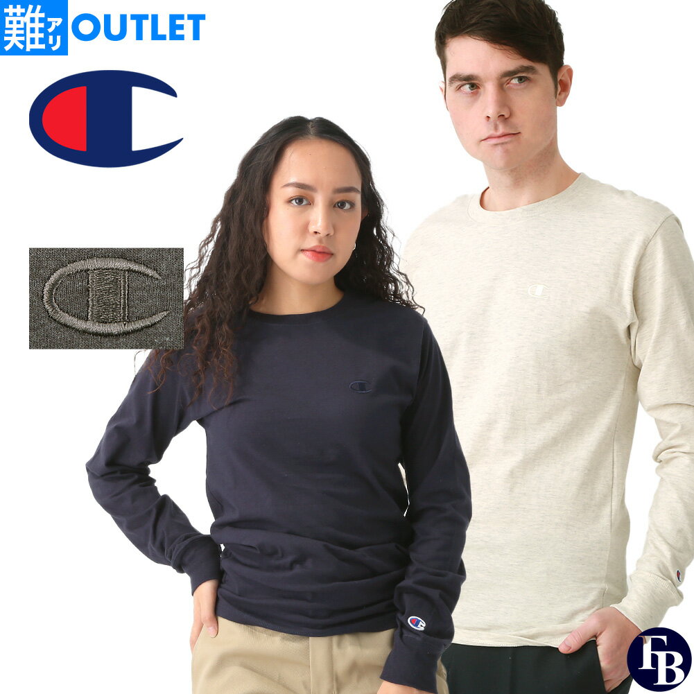乐天商城 - 【難アリ】アウトレット 返品・交換・キャンセル不可｜チャンピオン Tシャツ 長袖 メンズ レディース ロゴ ロンT XS-2XL T2978 USAモデル Champion【メール便可】