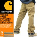 ●100円OFFクーポン付き！ 【送料無料】 Carhartt カーハート ペインターパンツ デニム メンズ ≪本国USAモデル≫ [カーハート carhartt ペインターパンツ カーハート ペインターパンツ メンズ ペインターパンツ デニム ジーンズ フランネル チェック柄]