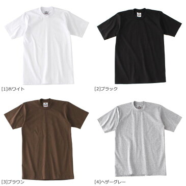 大きいサイズ メンズ Tシャツ プロクラブ 半袖 クルーネック ヘビーウェイト 無地｜3L 4L 5L 6L｜PRO CLUB 101 半袖Tシャツ ゆったり ブランド [ビッグサイズ]