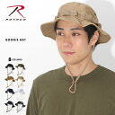 ROTHCO ロスコ ブーニーハット メンズ 大きいサイズ 帽子 無地 サファリハット 紐付き 折りたたみ アウトドア キャンプ フェス ミリタリー サバゲー ...