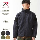 【送料無料】 ROTHCO ロスコ ジャケット メンズ ソフトシェル ジャケット ライトアウター 上着 スタンドカラー フード付き 軽量 無地 ..