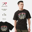 【送料無料】 ロスコ tシャツ メンズ 半袖 ROTHCO 大きいサイズ ブランド 66160 半袖tシャツ プリント ミリタリー アメカジ ストリート USAモデル S/M/L/XL 米軍 スカル ドクロ【メール便可】