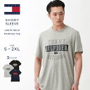 【送料無料】 トミーヒルフィガー TOMMY HILFIGER Tシャツ メンズ フロントロゴ プリント 薄手 半袖Tシャツ ブランド ストリート アメカジ 09t4272 ユニセックス オーバーサイズ 大きいサイズ USAモデル【メール便可】【COP】