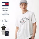 トミー ヒルフィガー Tシャツ メンズ 【送料無料】 トミーヒルフィガー TOMMY HILFIGER Tシャツ メンズ フロントロゴ カレッジ プリント 薄手 半袖Tシャツ ブランド ストリート アメカジ 09t4275 ユニセックス オーバーサイズ 大きいサイズ USAモデル【メール便可】【COP】