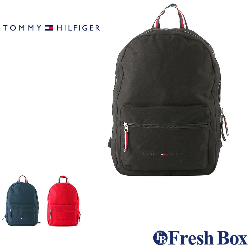 楽天freshbox【送料無料】 TOMMY HILFIGER トミーヒルフィガー リュック メンズ レディース ロゴ刺繍 69J5422 USAモデル リュックサックバックパック 鞄 バッグ【COP】