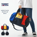 TOMMY HILFIGER トミーヒルフィガー ボストンバッグ バッグ 大容量 軽量 2WAY 斜めがけ ショルダーバッグ ダッフルバッグ 修学旅行 旅行 出張 アウトドア ジム ブランド メンズ レディース アメカジ カジュアル 69J5934【COP】