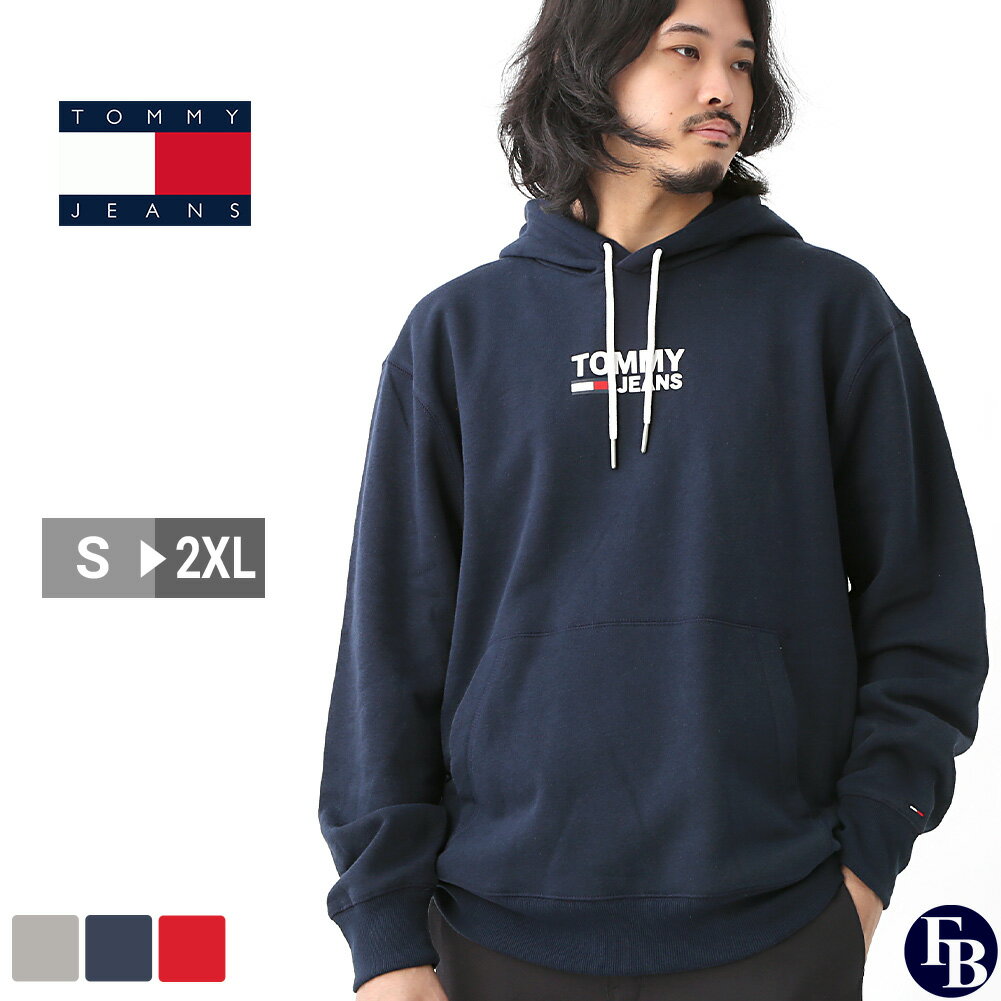 【送料無料】 TOMMY HILFIGER トミーヒルフィガー パーカー プルオーバー メンズ レディース ロゴ S-2XL 78J3450 USAモデル トミージーンズ【COP】