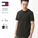 【送料無料】 トミーヒルフィガー TOMMY HILFIGER Tシャツ メンズ 刺繍 フロント 薄手 半袖Tシャツ ブランド ストリート アメカジ 78J7465 ユニセックス オーバーサイズ 大きいサイズ USAモデル【メール便可】【COP】