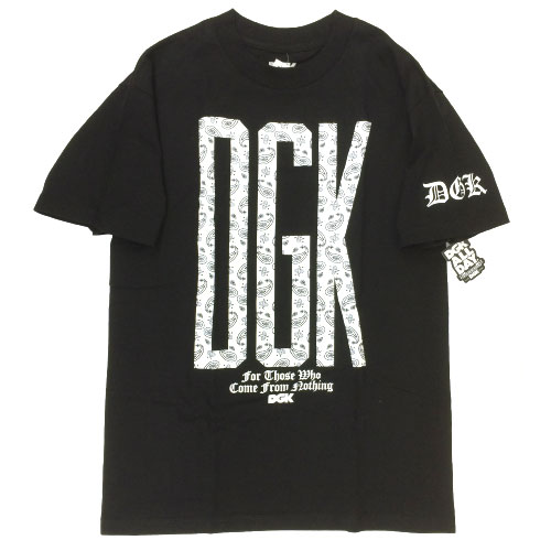  【DGK】【Tシャツ】DGKペイズリーロゴT
