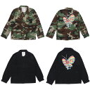 100{ۏ SUPREME(Vv[) Gonz Butterfly BDU Jacket (WPbg) 228-000139-041+yViz