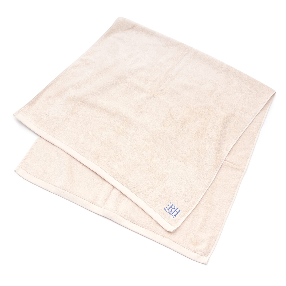 ロンハーマン 小物 メンズ 100％本物保証 ロンハーマン Ron Herman COLOR BATH TOWEL バスタオル BEIGE 290004220010 新品