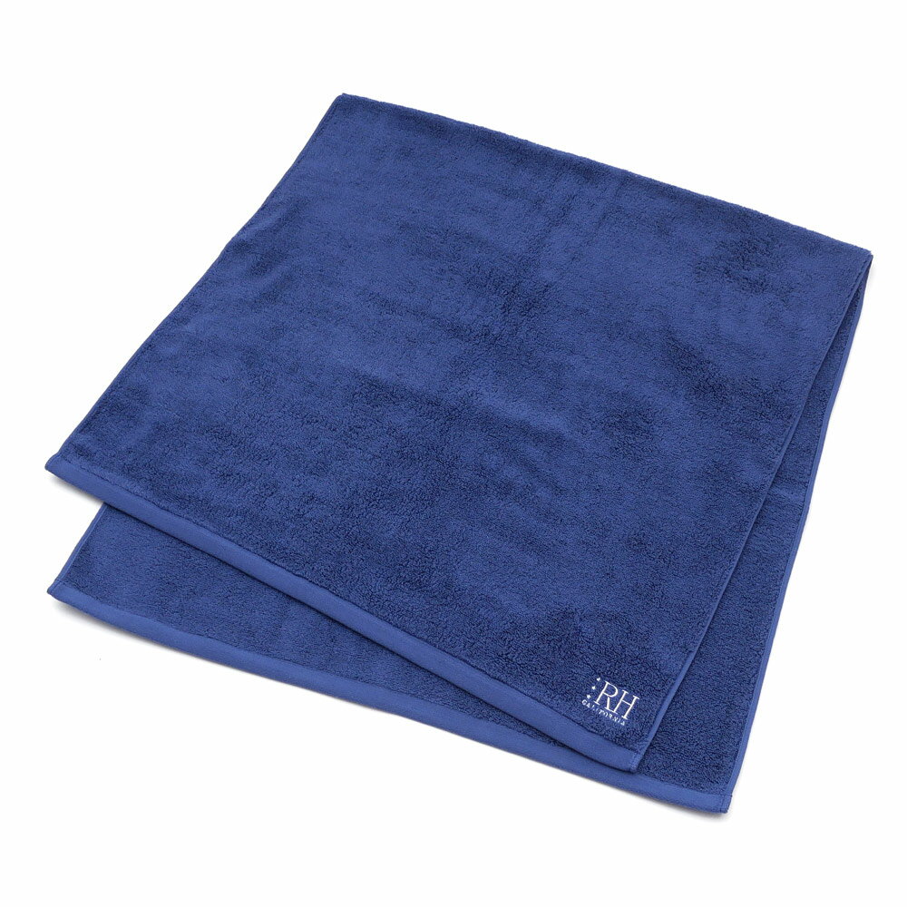 ロンハーマン 小物 メンズ 100％本物保証 ロンハーマン Ron Herman COLOR BATH TOWEL バスタオル NAVY 290004220018 新品