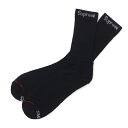 100％本物保証 シュプリーム SUPREME Hanes Crew Socks 1足/単品/バラ売り BLACK 290003826911 新品