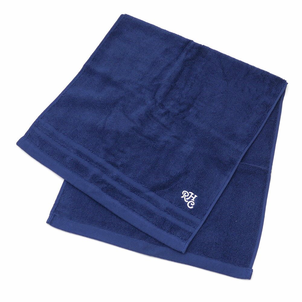 ロンハーマン 小物 メンズ 100％本物保証 ロンハーマン RHC Ron Herman STORE LOGO FACE TOWEL フェイスタオル NAVY 290004411017 新品