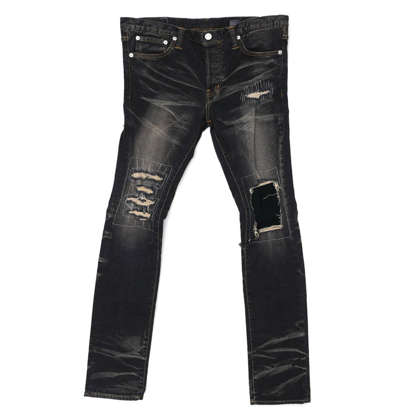 100%本物保証 【サイズ30】 SWAGGER (スワッガー) CRASH REPAIR PRIDE SKINNY DENIM (デニム) 999-004859-621-2 新品 (パンツ)