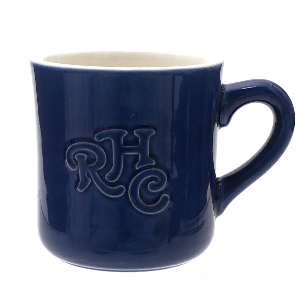 楽天FRESH STORE100％本物保証 RHC Ron Herman（ロンハーマン） Emboss Logo Mug （マグカップ） NAVY 290-004590-017x 新品