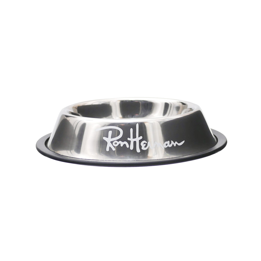 100％本物保証 ロンハーマン Ron Herman DOG BOWL S ドッグボウル SILVERxWHITE 290004595032 新品