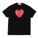 PLAY COMME des GARCONS プレイ コムデギャルソン RED HEART PRINT TEE Tシャツ BLACK 200007735041 【新品】