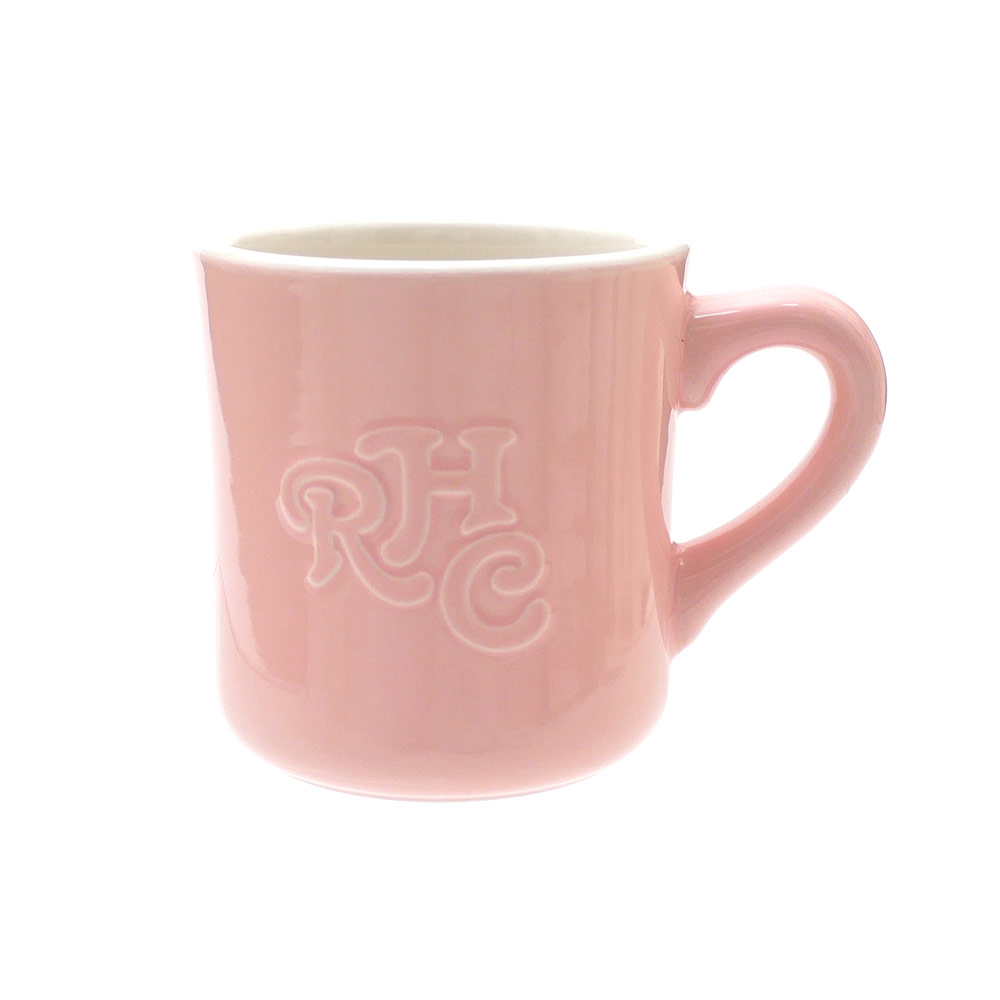 楽天FRESH STORE100％本物保証 ロンハーマン RHC Ron Herman Emboss Logo Mug マグカップ LT.PINK 290004705013 新品