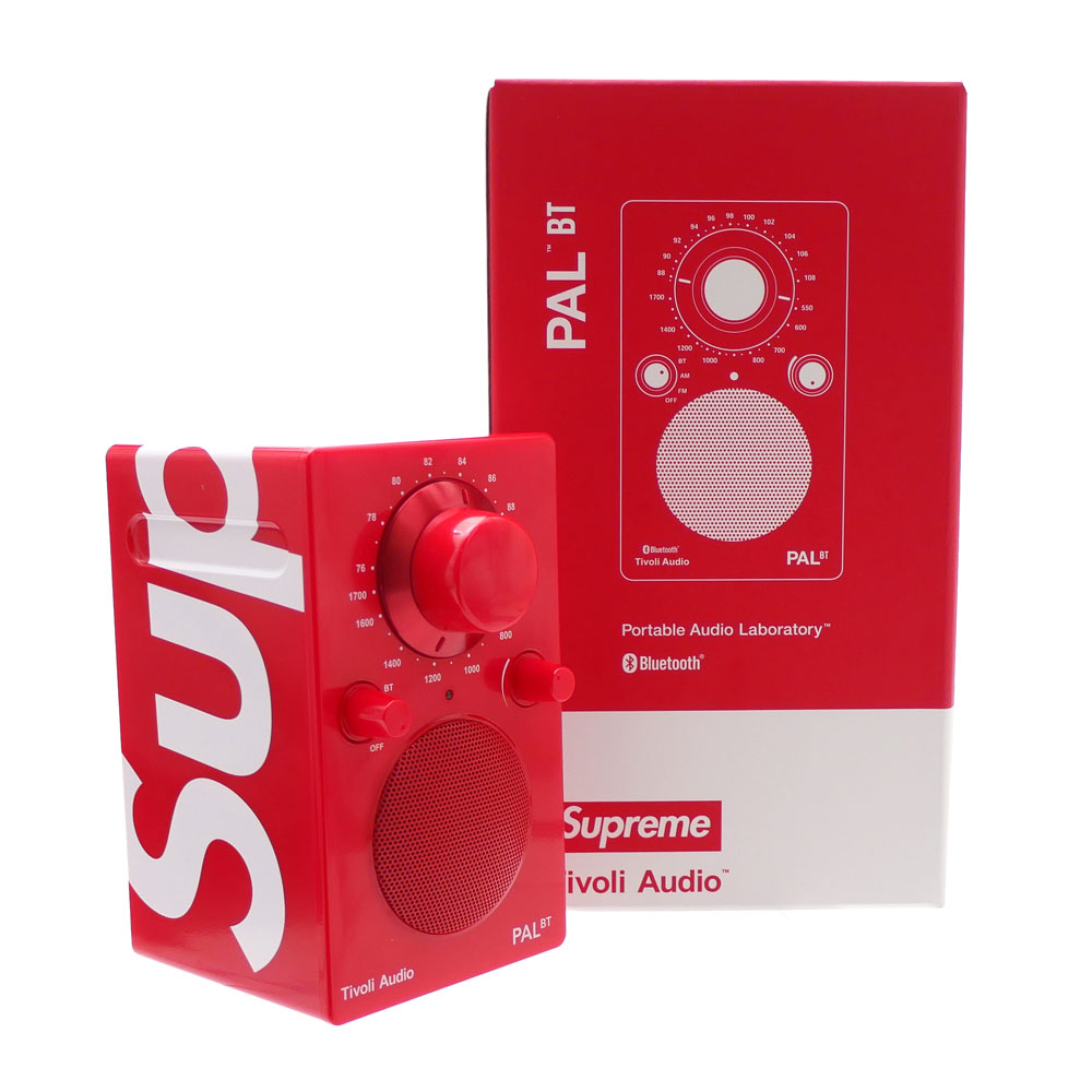 楽天FRESH STORE100％本物保証 SUPREME（シュプリーム） Tivoli Pal BT Speaker （スピーカー） RED 290-004727-013+【新品】