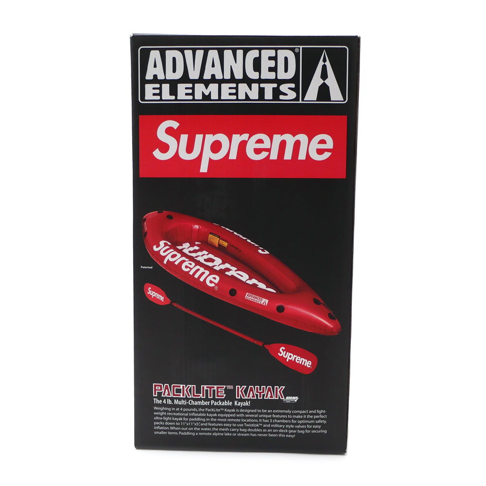 楽天FRESH STORE100％本物保証 シュプリーム SUPREME Advanced Elements Packlite Kayak カヤック RED 290004750113 新品