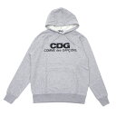 100{ۏ V[fB[W[ CDG RfM\ COMME des GARCONS LOGO HOODED SWEATSHIRT XEFbgp[J[ GRAY O[ DF Y Vi