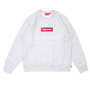 100{ۏ Vv[ SUPREME Box Logo Crewneck {bNXS BOXS XEFbg ASH GREY O[ DF Y Vi 209000541