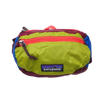 Patagonia パタゴニア Lightweight Travel Mini Hip Pack ウエストバッグ ヒップパック パッカブル Patchwork Light Gecko Green w/Tomato【新品】49446 288001186019