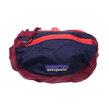 Patagonia パタゴニア Lightweight Travel Mini Hip Pack ウエストバッグ ヒップパック パッカブル Arrow Red ネイビー【新品】49446 288001186013