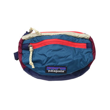 Patagonia パタゴニア Lightweight Travel Mini Hip Pack ウエストバッグ ヒップパック パッカブル Arrow Red w/Classic Navy 49446【新品】 288001186112