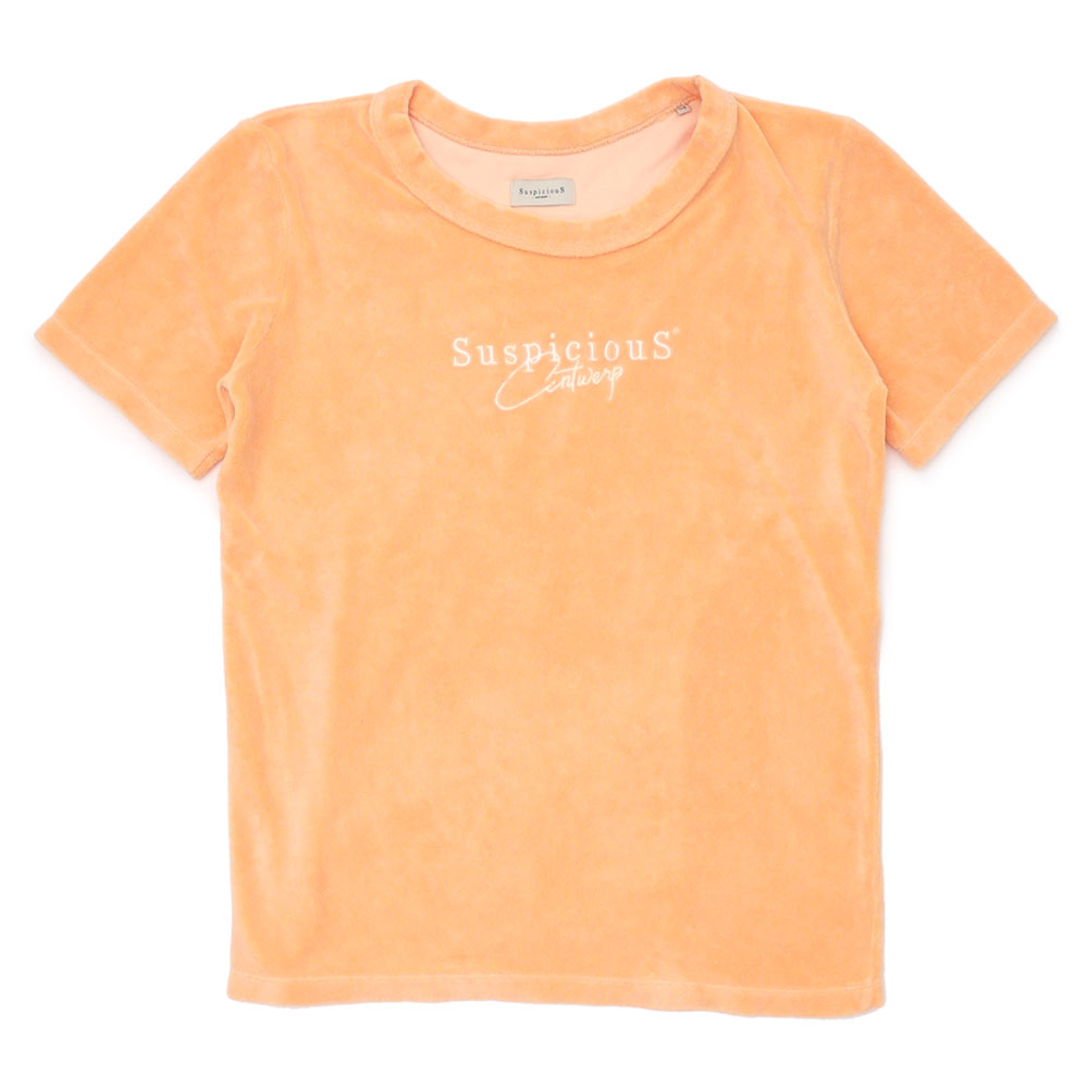 100％本物保証 新品 サスピシアス アントワープ SuspiciouS Antwerp The Vintage Towel T-Shirt パイル Tシャツ ORANGE オレンジ ユニセックス