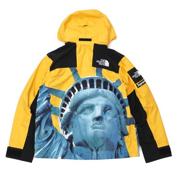 期間限定SUPREMEポイント5倍！新品 シュプリーム SUPREME x ザ ノースフェイス THE NORTH FACE Statue of Liberty Mountain Jacket マウンテン ジャケット YELLOW イエロー メンズ