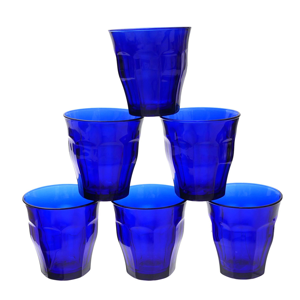 デュラレックス 100％本物保証 新品 ロンハーマン Ron Herman x デュラレックス DURALEX PICARDIE SAPPHIRE GLASS 6PCS 6個セット