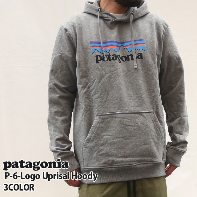 楽天FRESH STORE100％本物保証 新品 パタゴニア Patagonia M's P-6-Logo Uprisal Hoody ロゴ アップライザル フーディ パーカー 39539 REGULAR FIT レギュラーフィット メンズ レディース