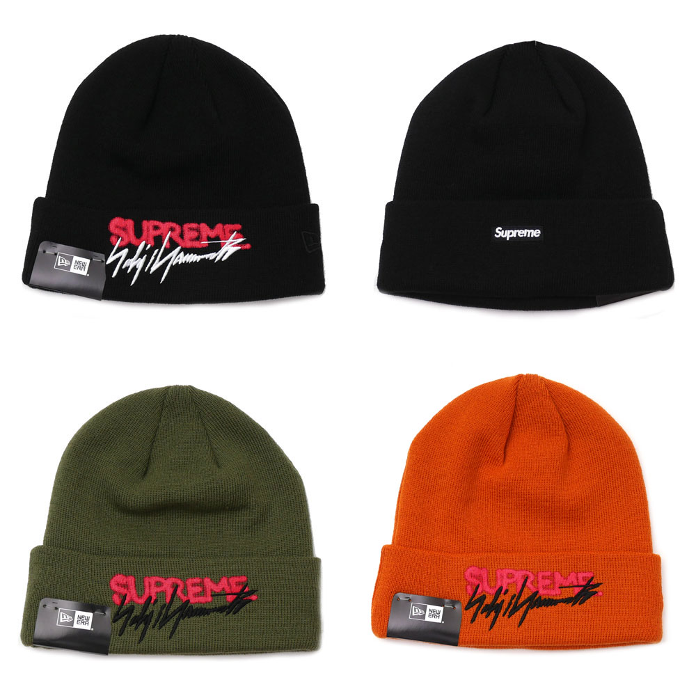 100％本物保証 新品 シュプリーム SUPREME x ヨウジヤマモト Yohji Yamamoto New Era Beanie ビーニー メンズ レディース