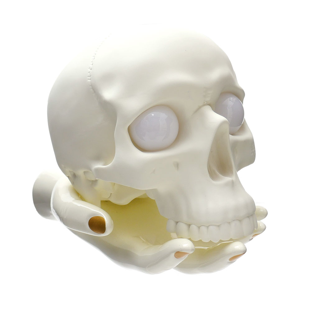 100%本物保証 新品 アンダーカバー UNDERCOVER x パム P.A.M. SKULL & HAND LAMP ランプ ライト 照明 WHITE ホワ...